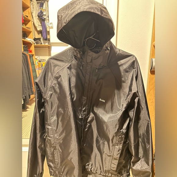 Gage Technical Gear Hooded Rain Jacket - Large - Picture 1 of 1
